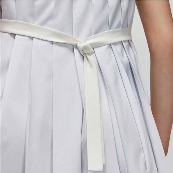 Jordan Nike Dress Womens 1X Plus Mini Pleated Mesh Tie Back Athletic Tennis Golf - Picture 4 of 5